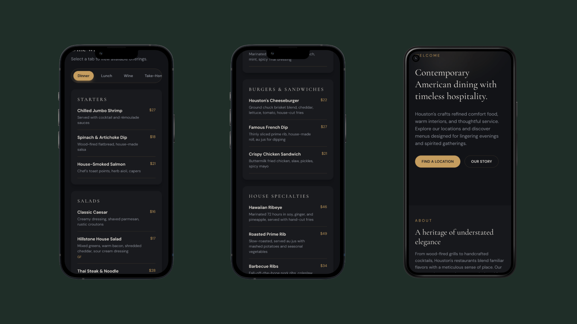 Location & hours + reservations flow
