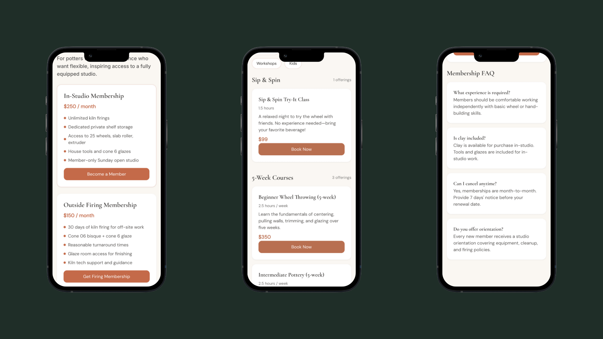 Responsive layouts + component map